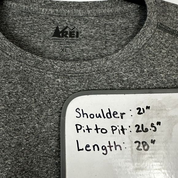 REI Polyester Spandex Long Sleeve Active Pullover Shirt Men’s Size XL - Picture 7 of 7